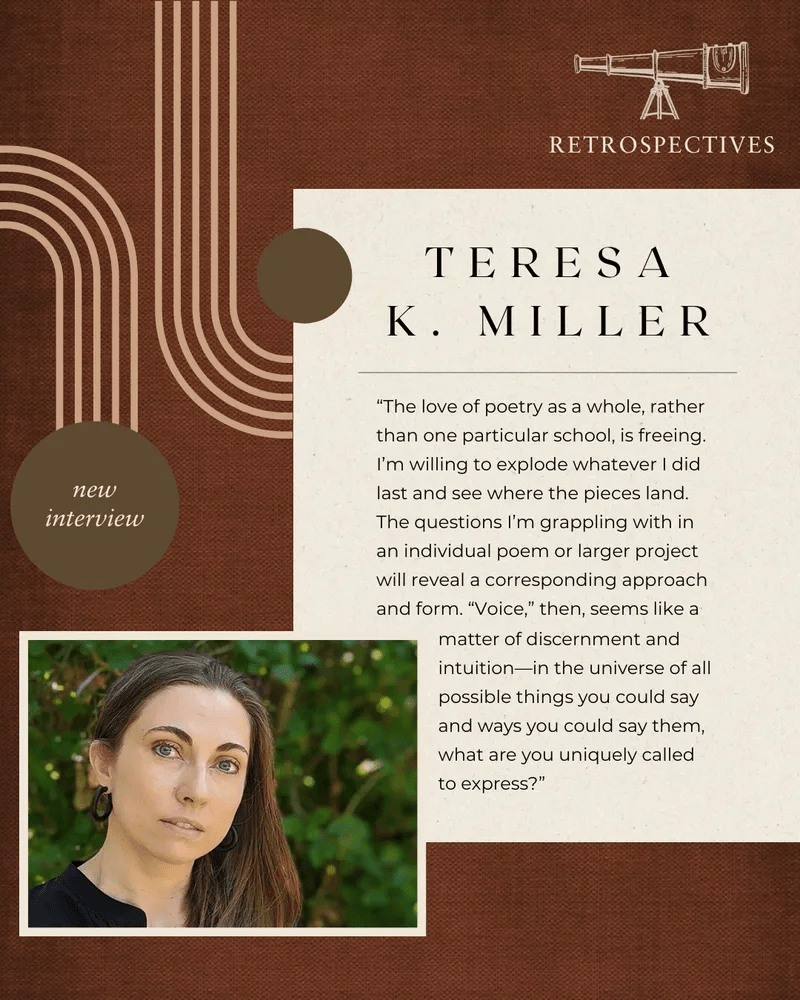 National Poetry Series interview excerpt with headshot